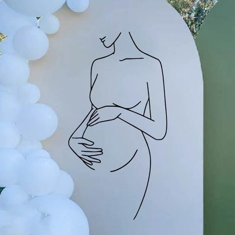 Baby Nursery Gender Neutral - 임산부 아트 성별 공개 장식 베이비