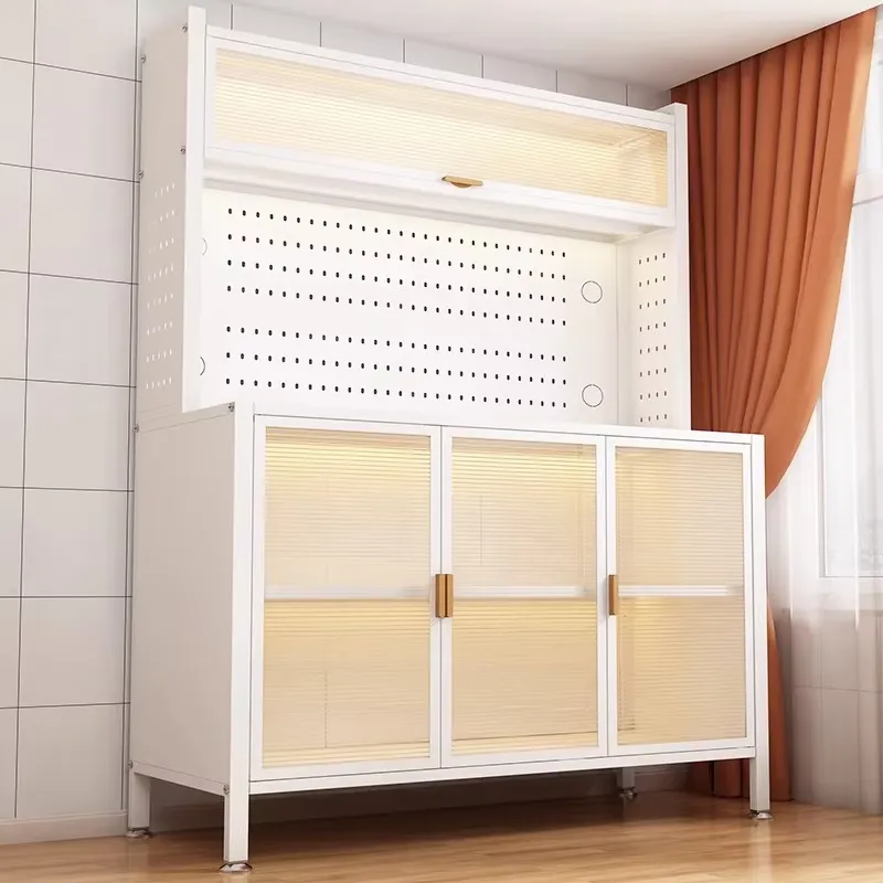 Baby Nursery Unit - 스틸 프레임 플랩 도어 수납장이 있는