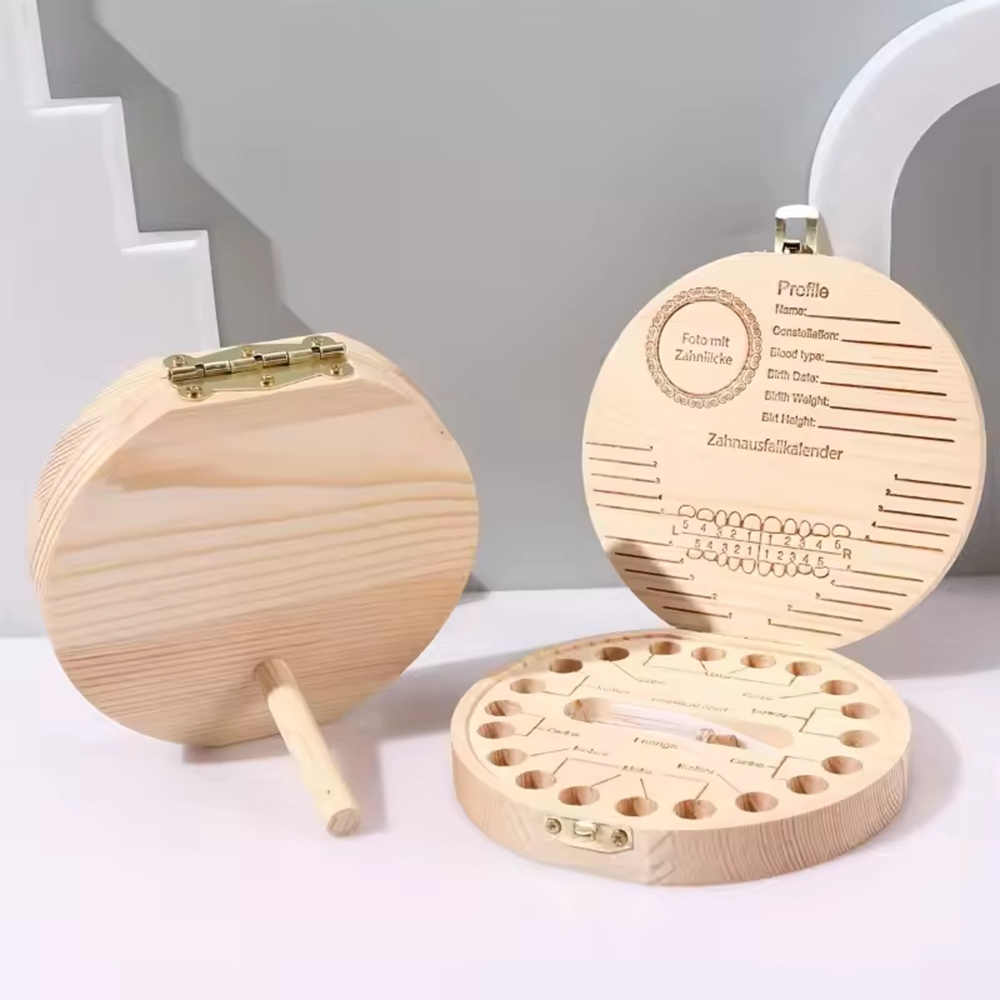 Baby Keepsake Box - 1PC 어린이 유치 상자 - 유치를