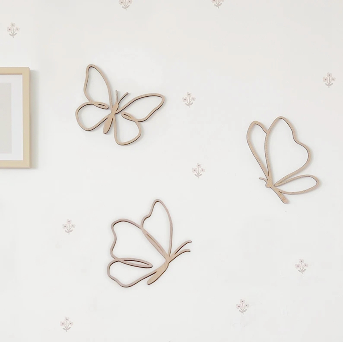 Baby Nursery Things - 나무 나비 장식, 나무 벽 장식,