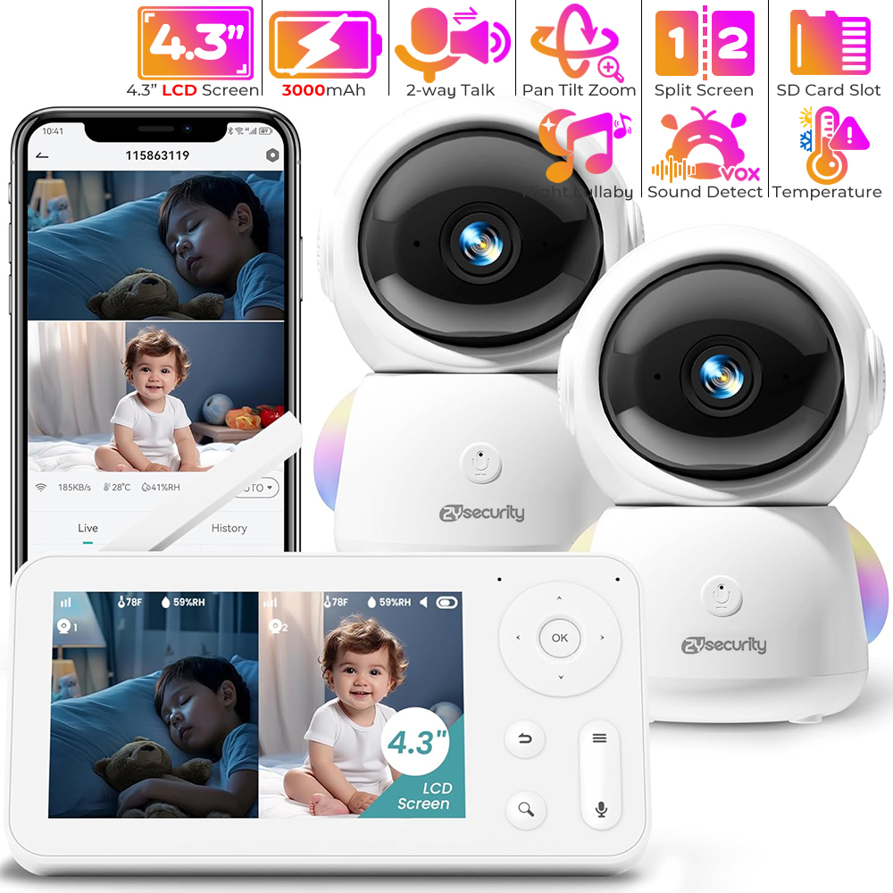 Wearable Baby Monitor - 보육 반려동물 노인을 위한 와이파이 스마트폰,