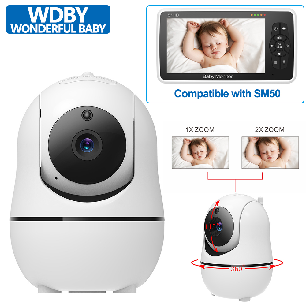 Wearable Baby Monitor - SM50 비디오 베이비 모니터용 별도 카메라,