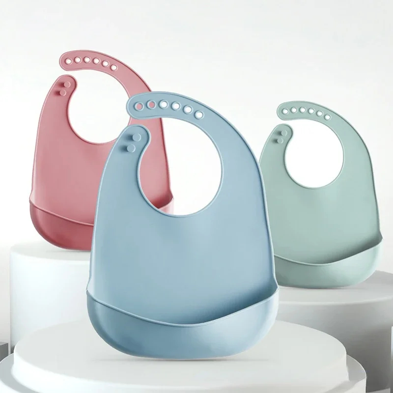 1-3pcs 아기 턱받이 조절 가능한 방수 턱받이 아기 - Baby Nursery Things 리뷰 및 가격