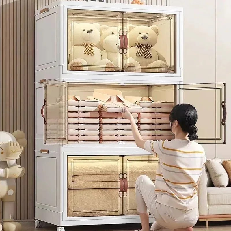 초슬림 7cm 접이식 수납함 PP 플라스틱 캐비닛 투명 - Baby Nursery Unit 리뷰 및 가격