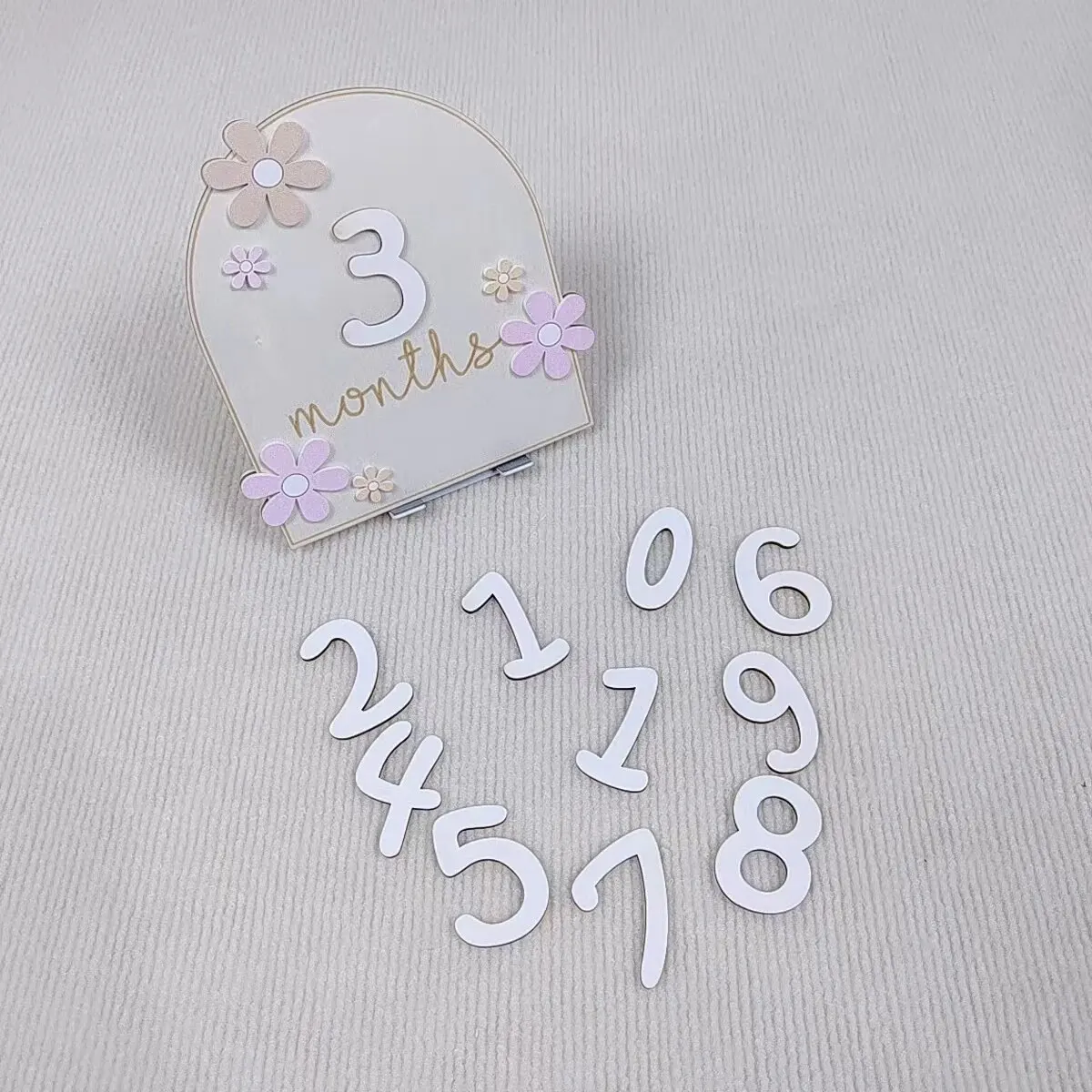 소녀 소년 신생아 사진 소품 아기 마일스톤 사진 소품  - Milestone Card Set 리뷰 및 가격