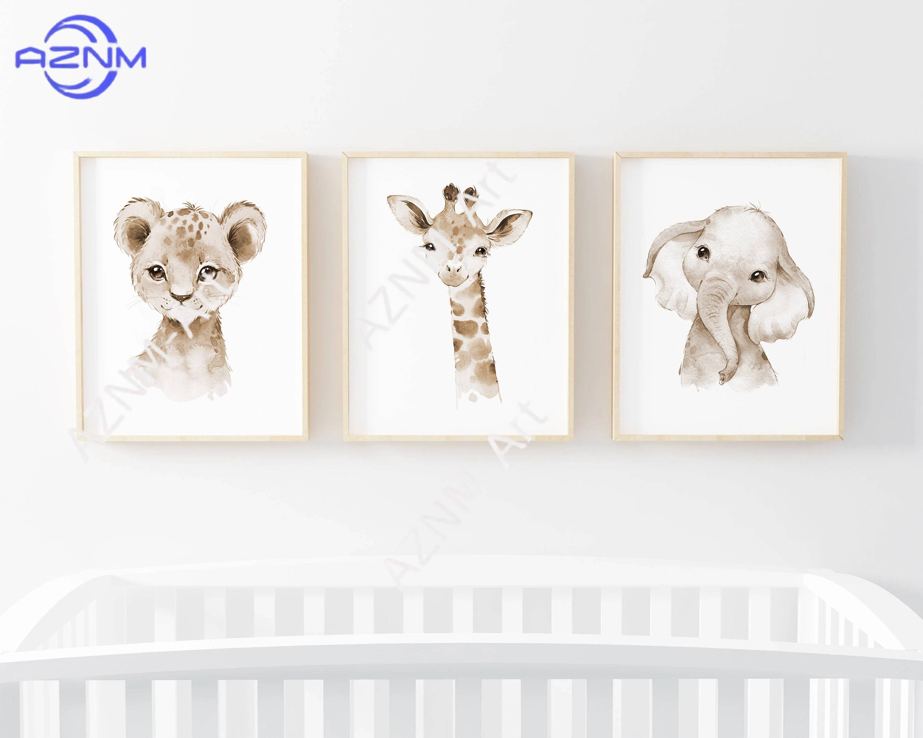 1개/3개입 아기방 동물 벽 장식, 성별 구분 없는 아 - Baby Nursery Gender Neutral 리뷰 및 가격